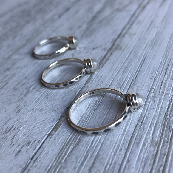 LAST ONE Moonstone & Sterling Silver Ring NEW - Picture 8 of 8